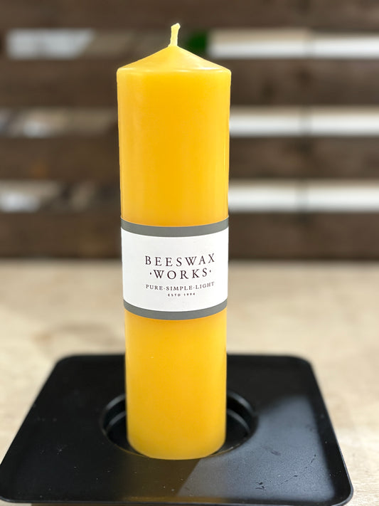 Narrow Seven Inch Pillar Candle