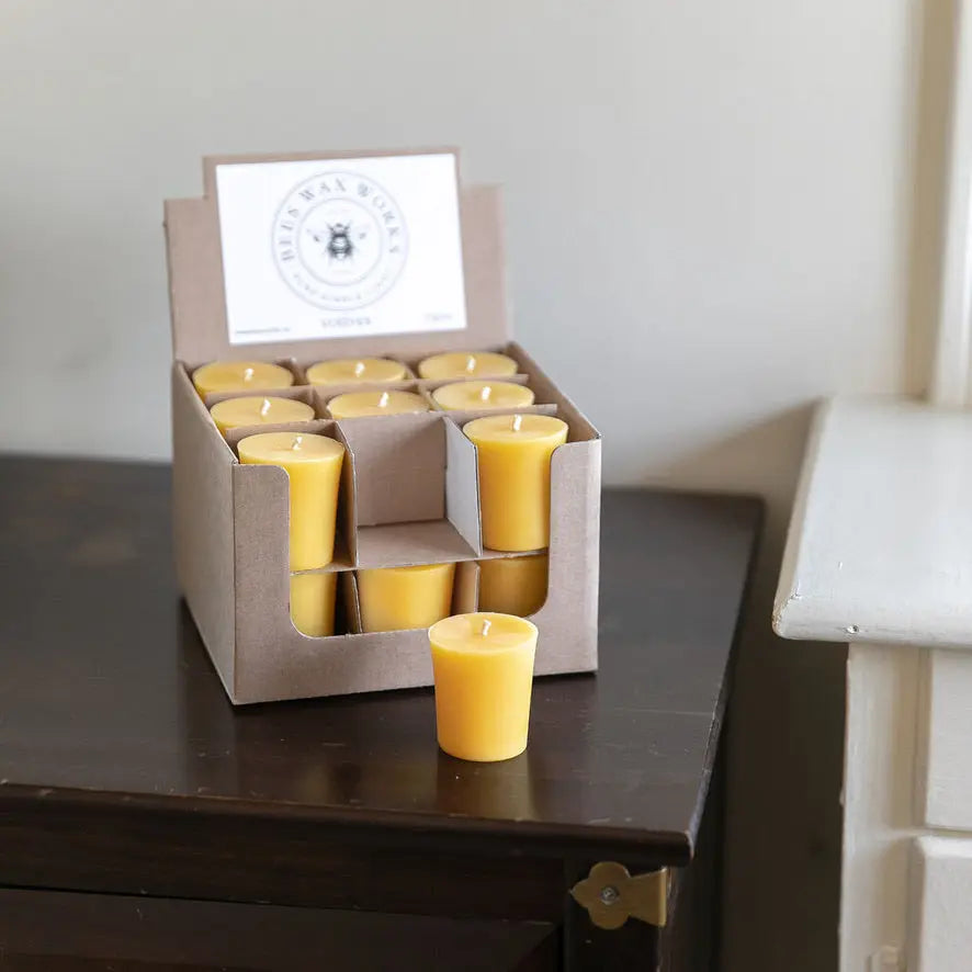 Yoga Studio Small Candle Bundle Beeswax Works