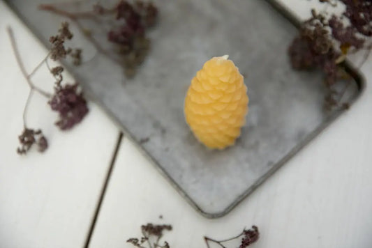 Fir Cone Candle Beeswax Works