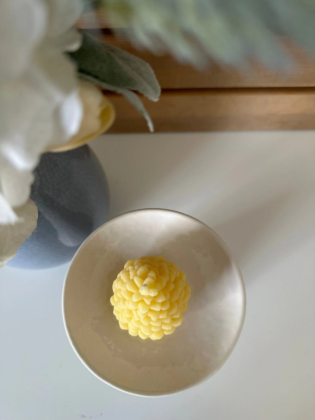 Pine Cone Candle Beeswax Works