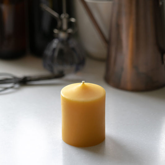 Wide 3 Inch Pillar Candle