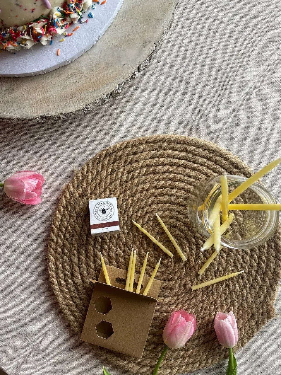 Birthday Candles Sixteen Box Beeswax Works