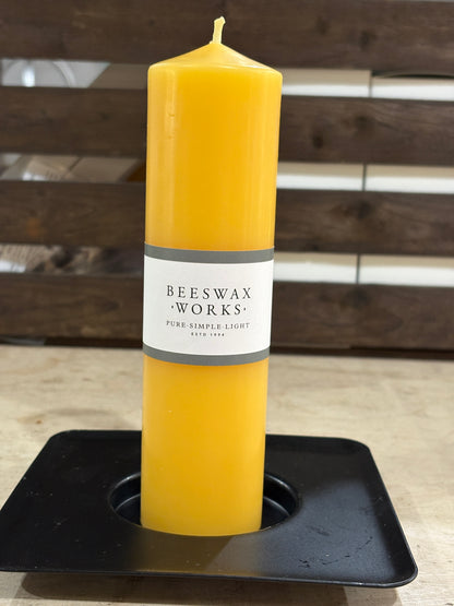 Narrow Seven Inch Pillar Candle