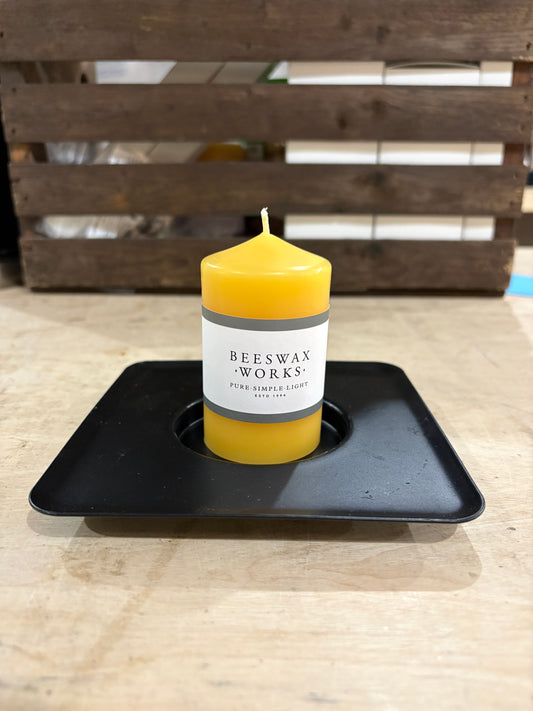 Narrow Three Inch Pillar Candle