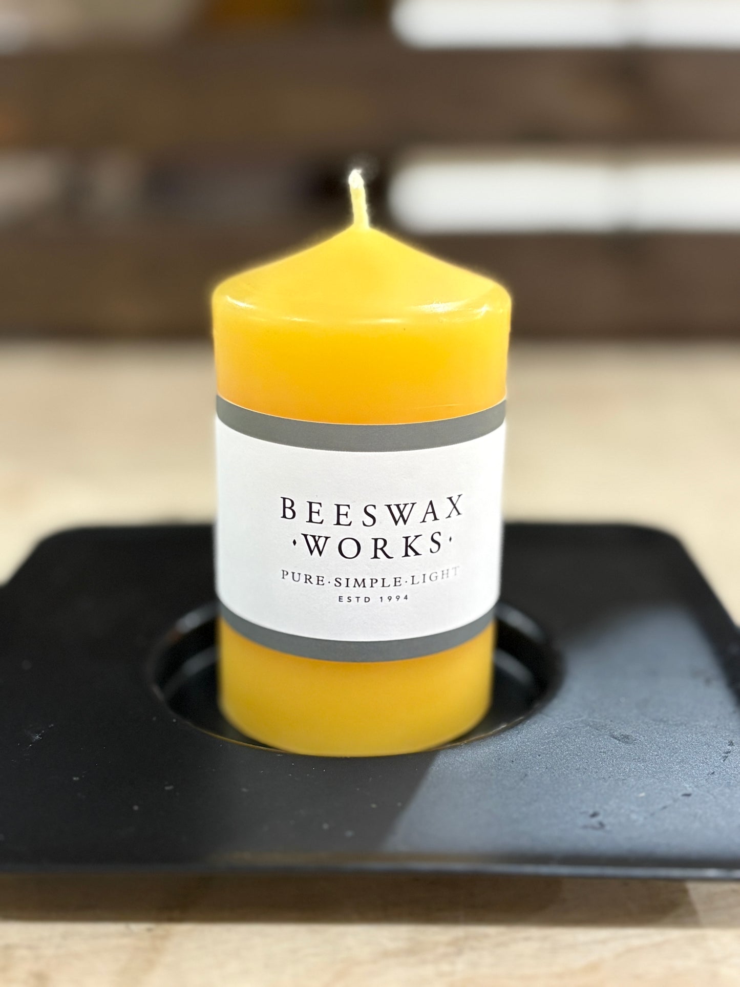 Narrow Pillar Trio Candle Set