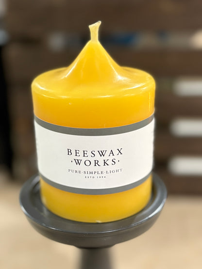 Bell Top Three Inch Pillar Candle