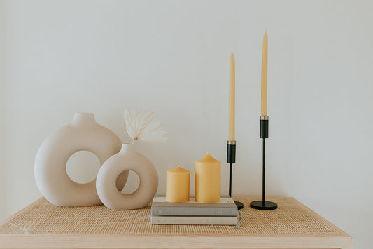 Taper Pair Hand Dipped Candles