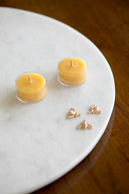 Tea Light Beeswax Candles Twelve Box Beeswax Works