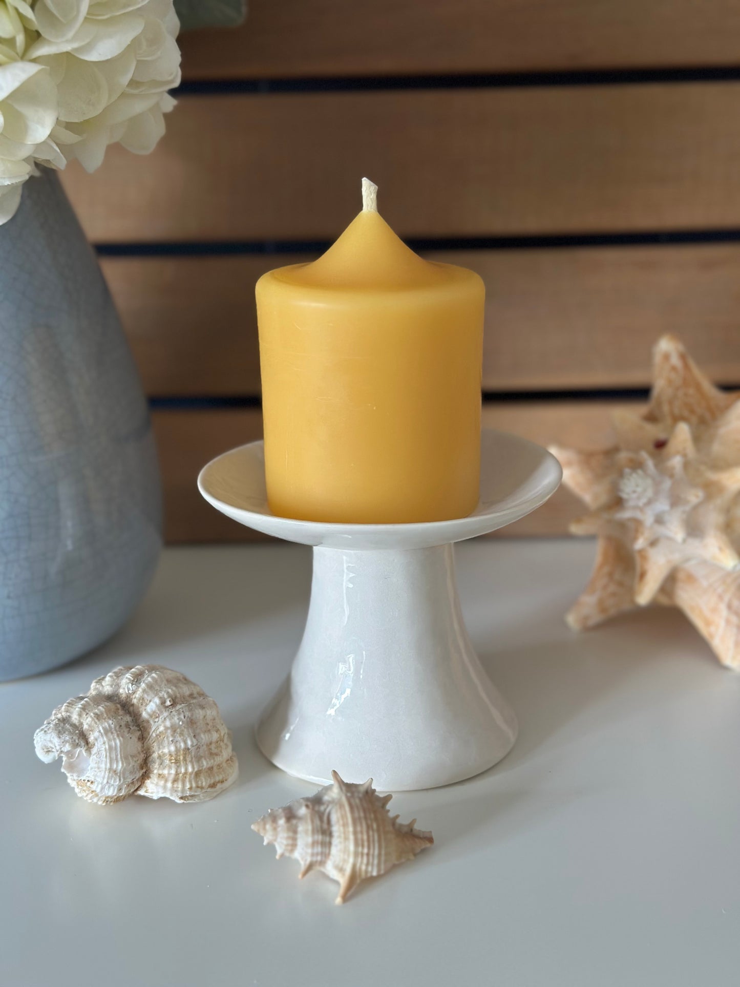 Bell Top Three Inch Pillar Candle