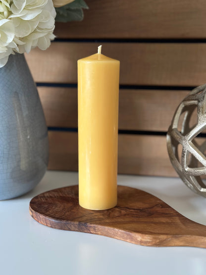Narrow Seven Inch Pillar Candle