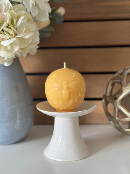 Vintage Bee Globe Candle