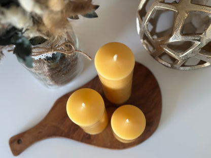 Narrow Five Inch Pillar Candle