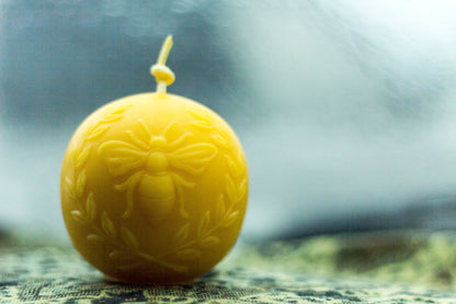 Vintage Bee Globe Candle