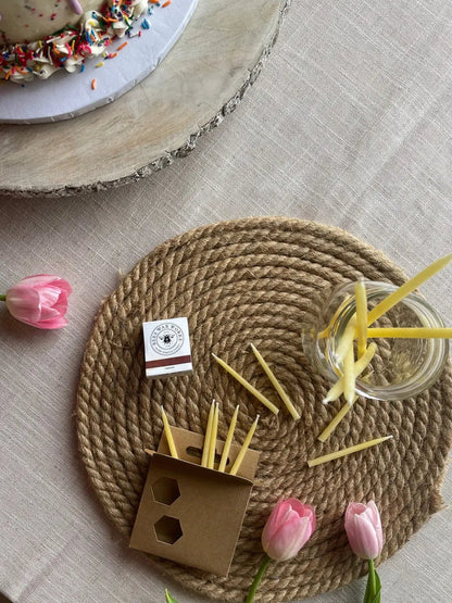 Birthday Candles Sixteen Box Beeswax Works