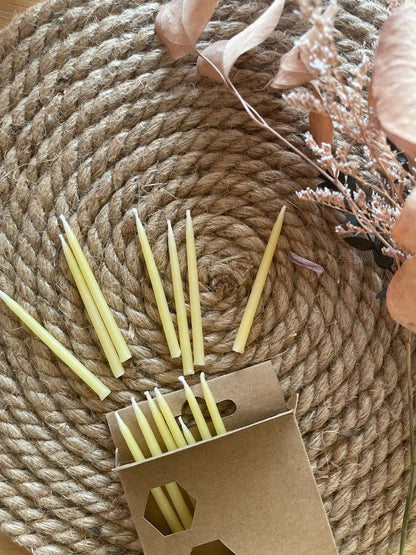 Birthday Candles Sixteen Box Beeswax Works