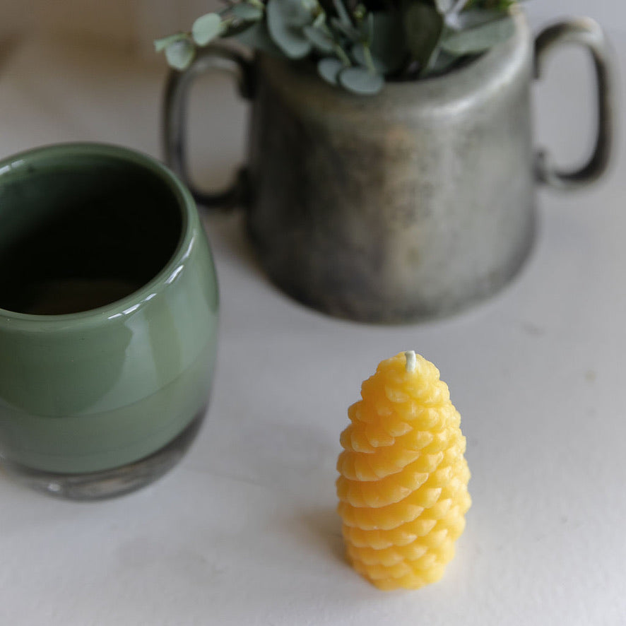 Fir Cone Candle