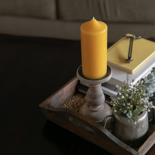 Wide 6 Inch Pillar Candle