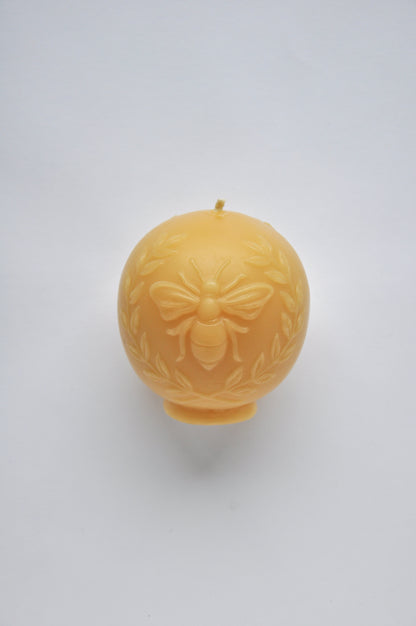 Vintage Bee Globe Candle